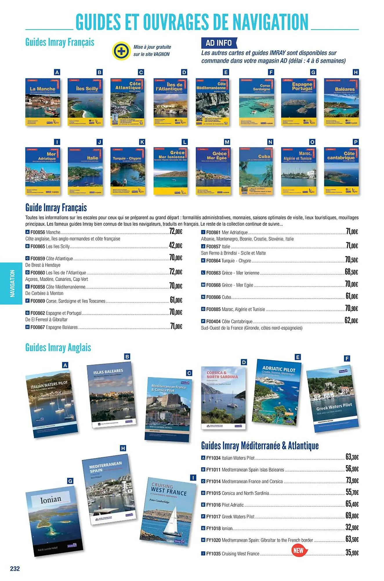 Catalogue Accastillage Diffusion du 1 mars au 31 décembre 2023 - Catalogue page 234