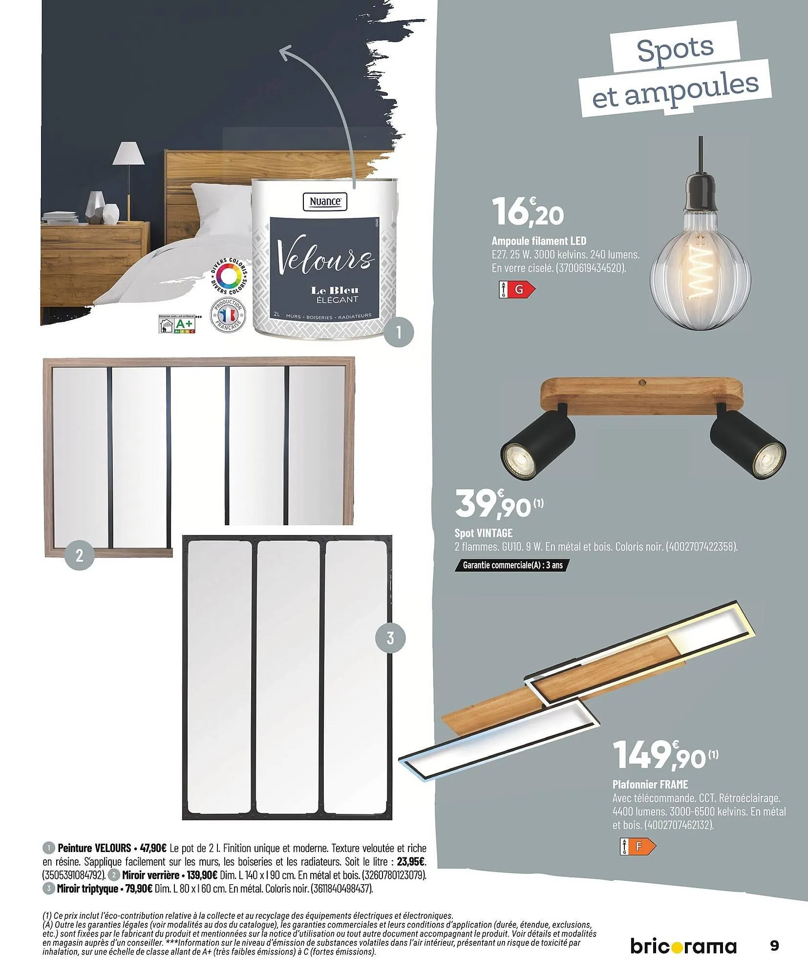 Catalogue Bricorama du 27 octobre au 7 décembre 2025 - Catalogue page 9