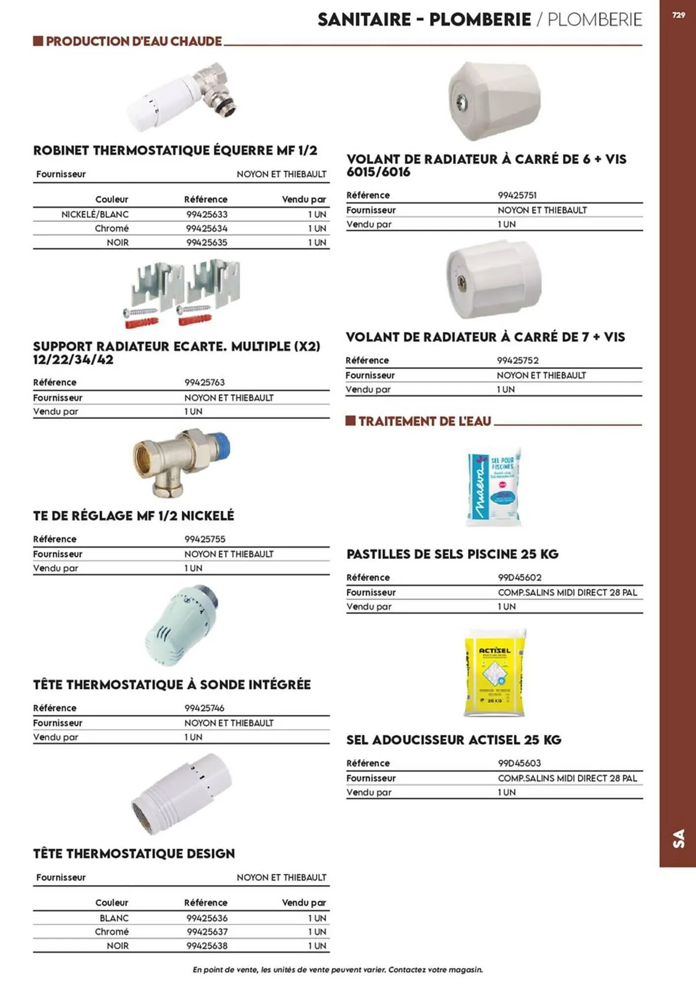Catalogue Tout faire matériaux du 17 décembre au 30 décembre 2025 - Catalogue page 698