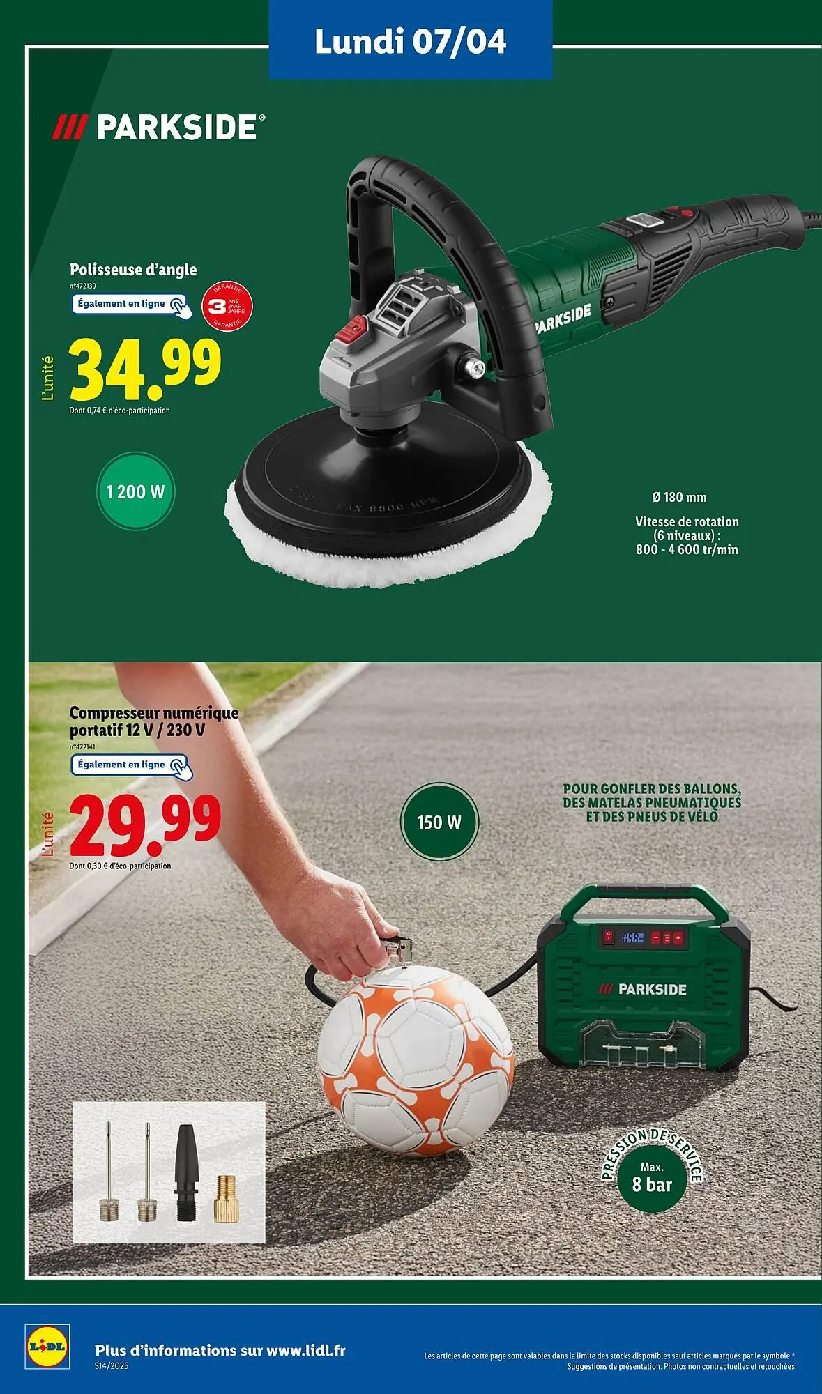 Catalogue Lidl du 3 avril au 9 avril 2025 - Catalogue page 46