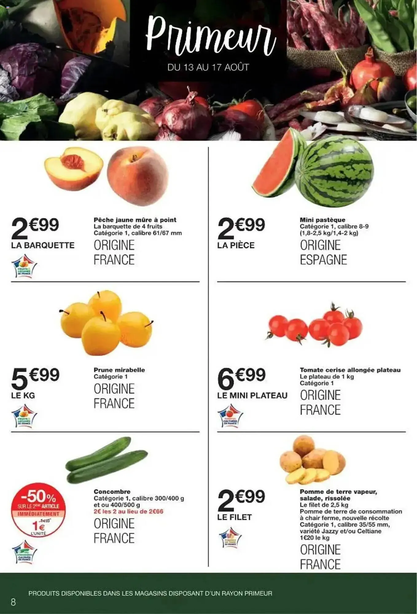 Catalogue Monoprix du 12 août au 24 août 2025 - Catalogue page 8