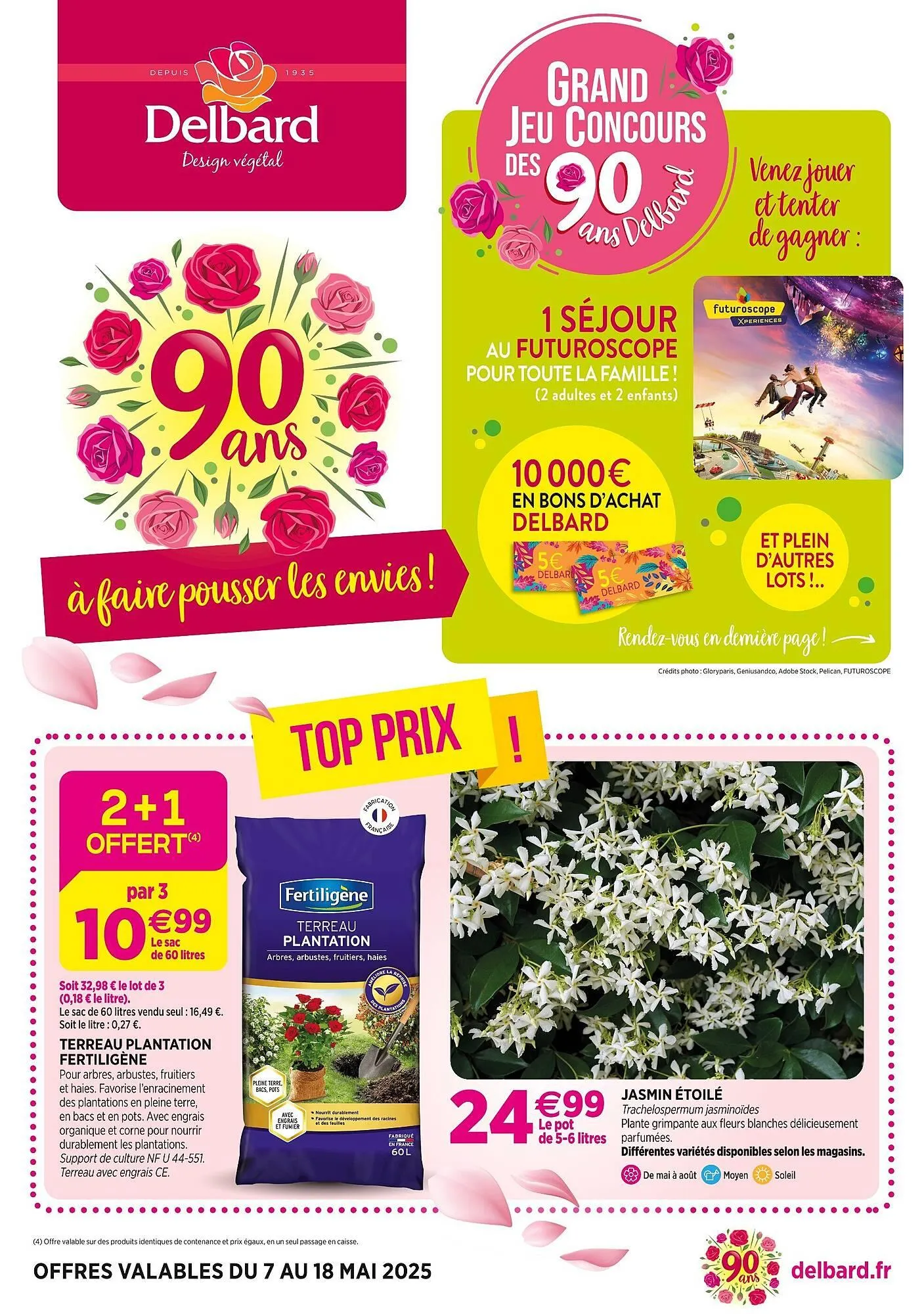 Catalogue Delbard du 7 mai au 18 mai 2025 - Catalogue page 1