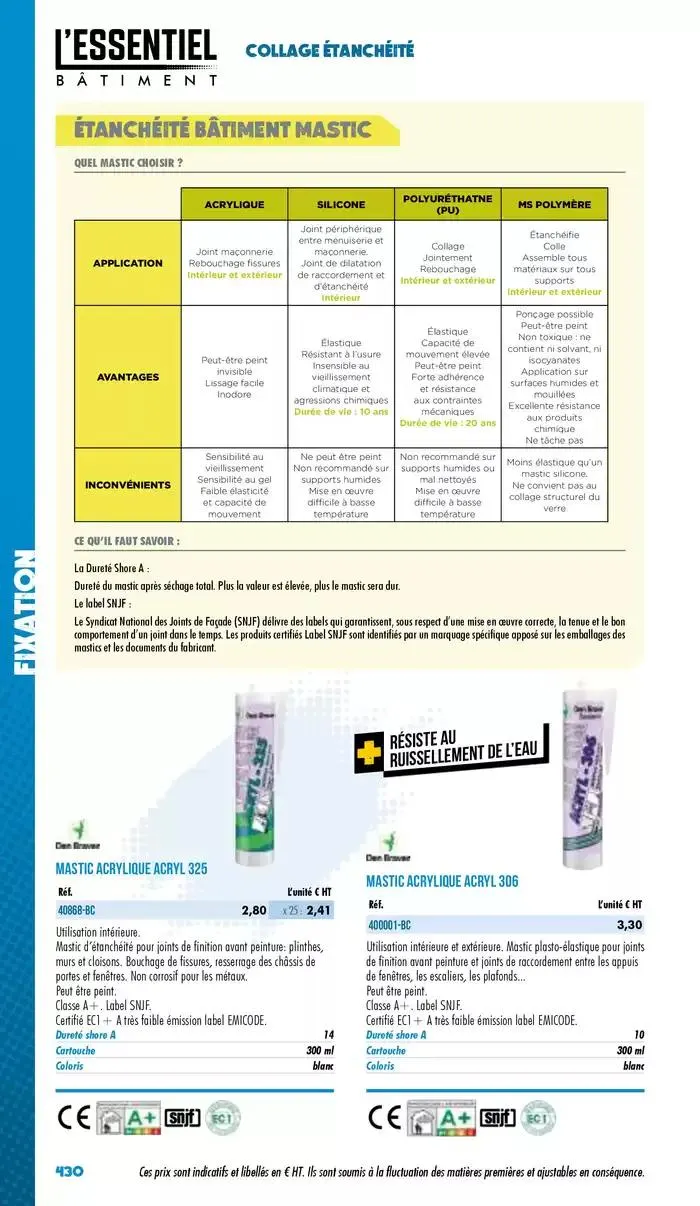 Essentiel Batiment 2025 du 3 janvier au 31 décembre 2025 - Catalogue page 432