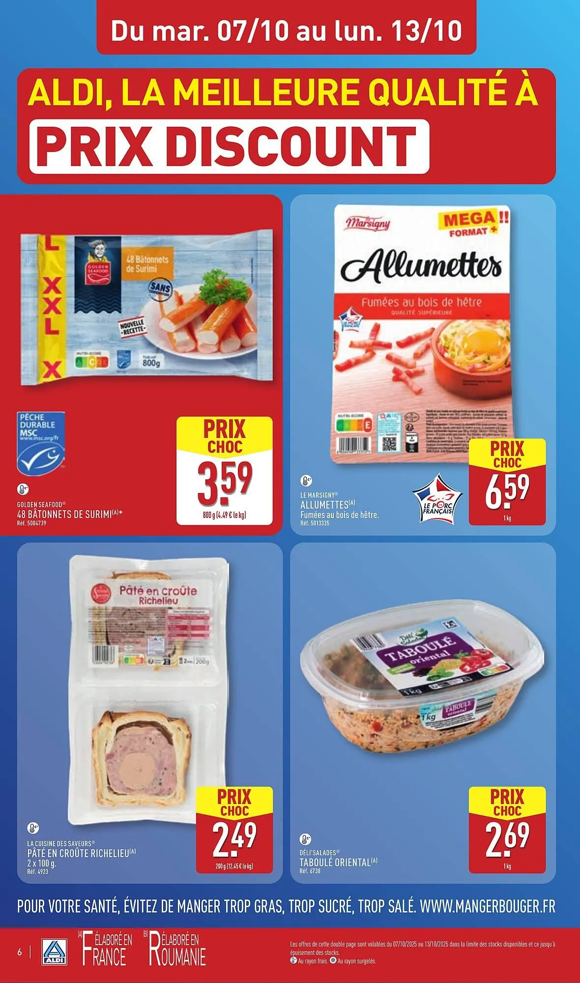 Catalogue ALDI du 7 octobre au 13 octobre 2025 - Catalogue page 8
