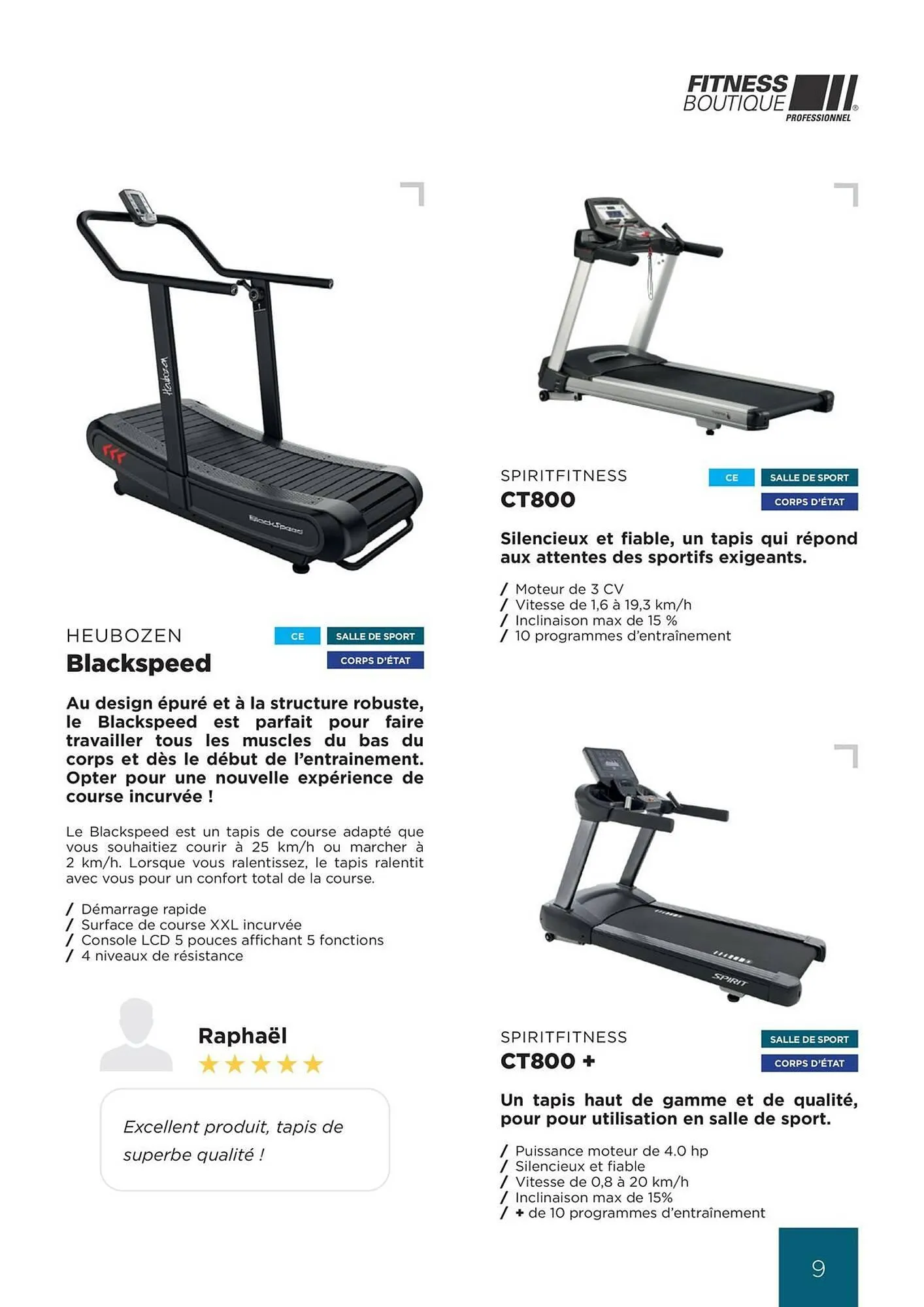 Catalogue Fitness Boutique du 27 mars au 28 février 2026 - Catalogue page 9