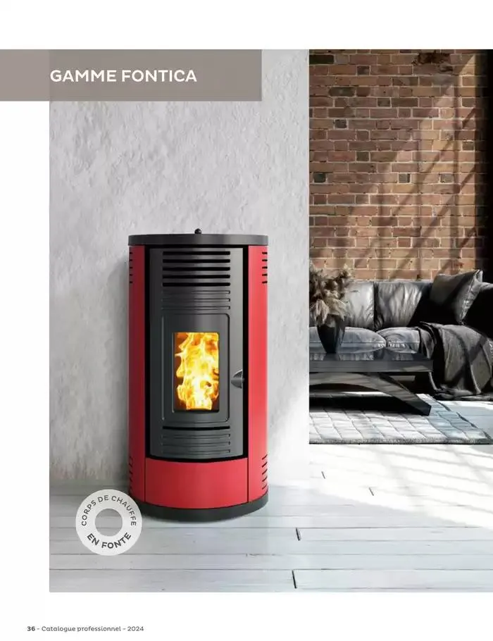 Le chauffage du futur a déjà 100 ans du 15 janvier au 31 mai 2025 - Catalogue page 36