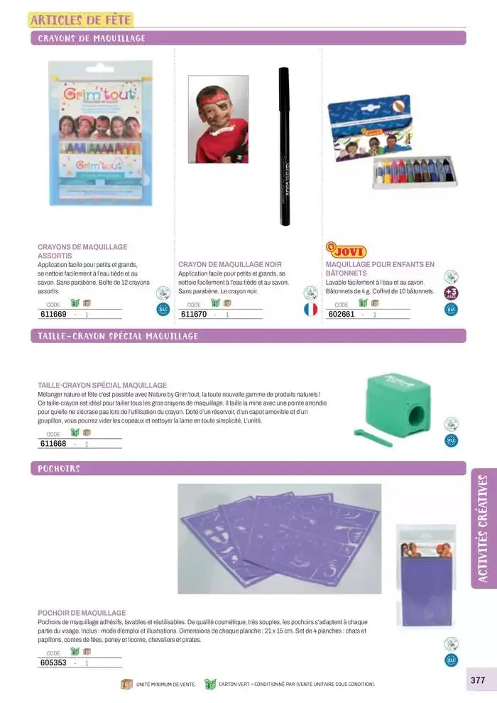 Nos Catalogues Thématiques du 1 janvier au 31 décembre 2025 - Catalogue page 379