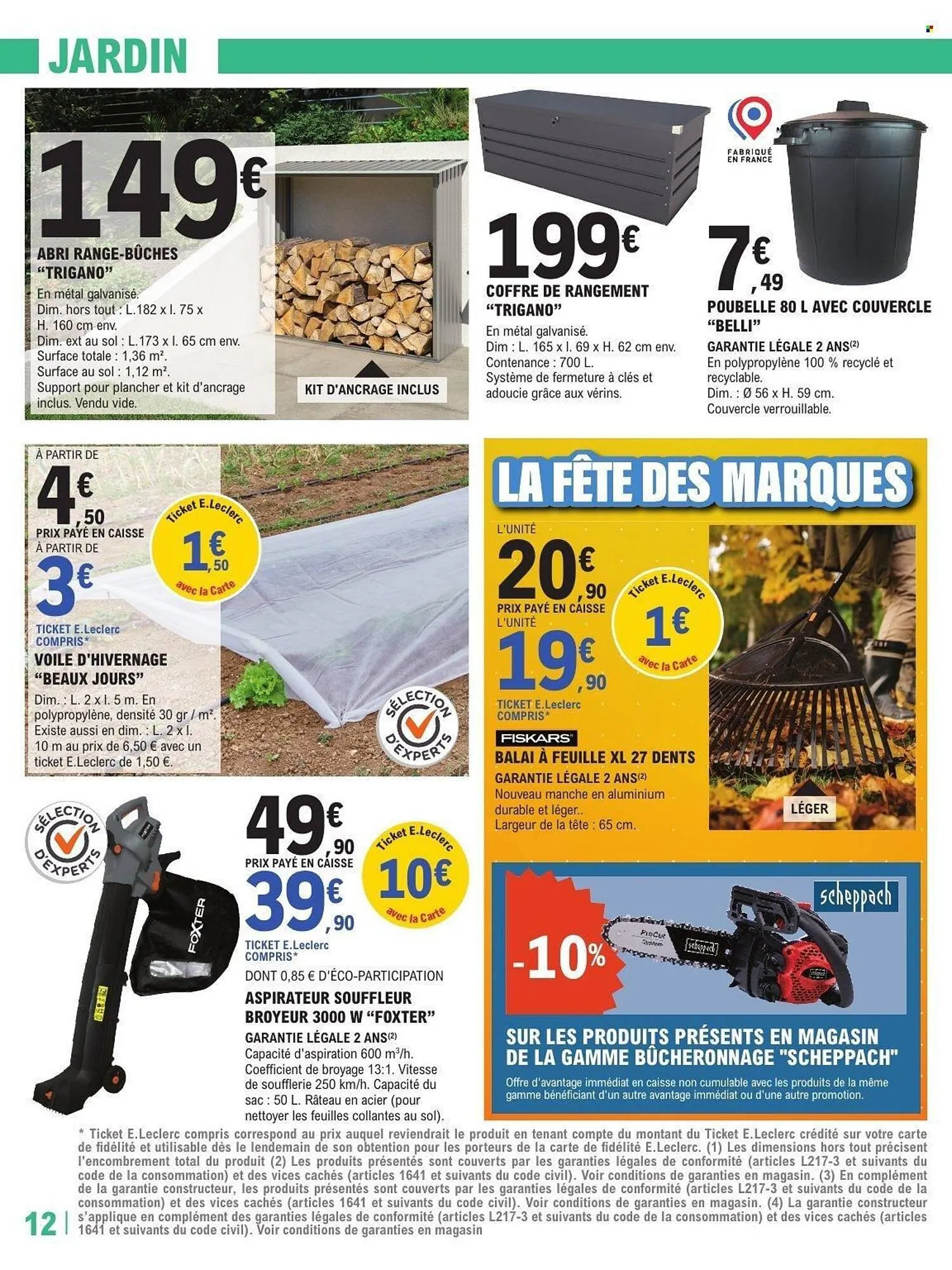 Catalogue E.Leclerc Brico du 21 octobre au 8 novembre 2025 - Catalogue page 12