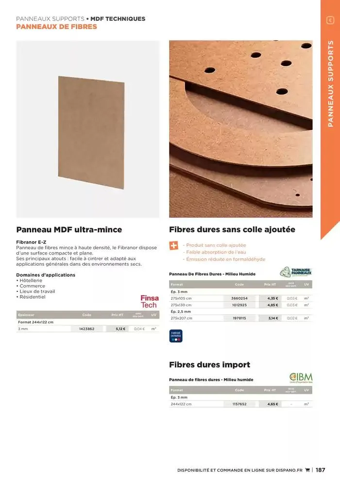 Catalogue 2025 Agenceurs du 25 avril au 31 décembre 2025 - Catalogue page 187