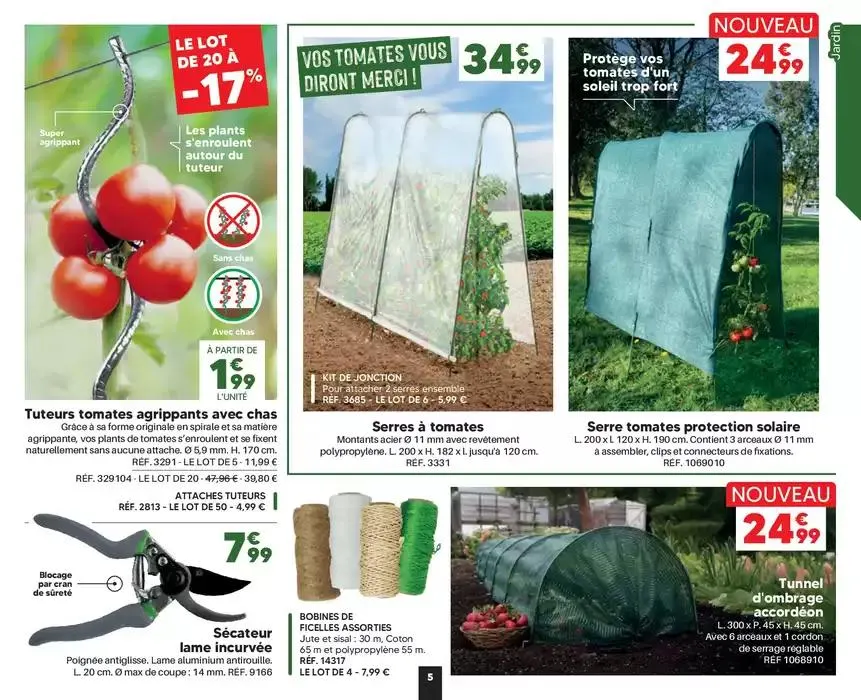 PRINTEMPS/ÉTÉ 2025 du 1 mars au 30 septembre 2025 - Catalogue page 5