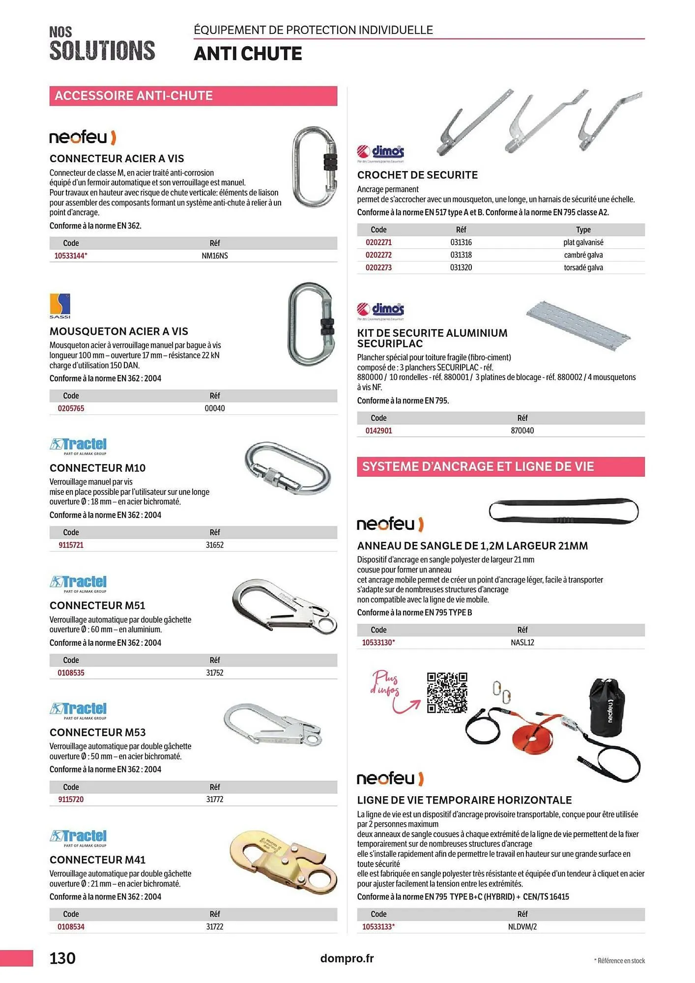 Catalogue DomPro du 23 janvier au 1 janvier 2027 - Catalogue page 130