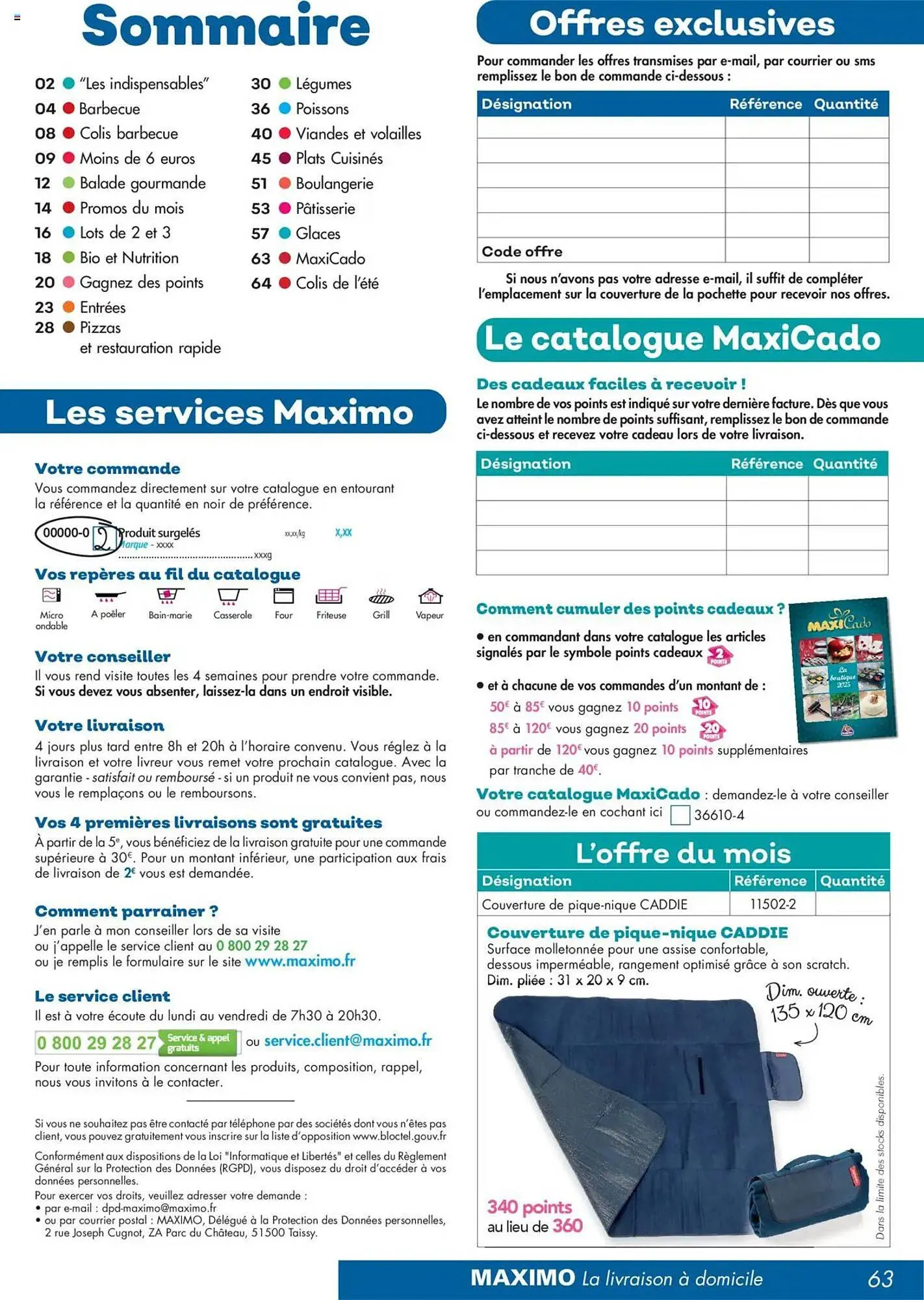 Catalogue Maximo du 7 juillet au 3 août 2025 - Catalogue page 63