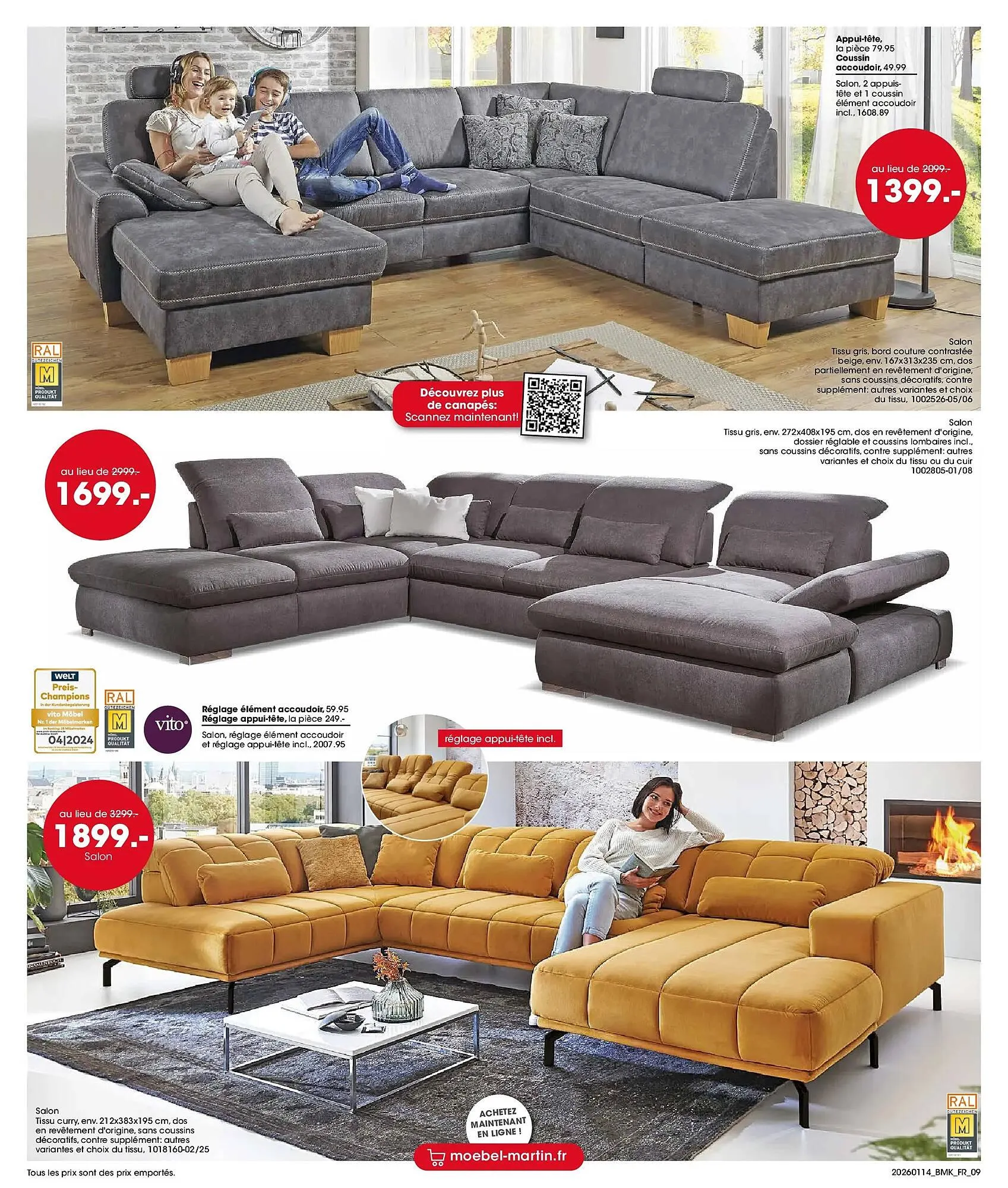 Catalogue Möbel Martin du 13 janvier au 31 janvier 2026 - Catalogue page 9