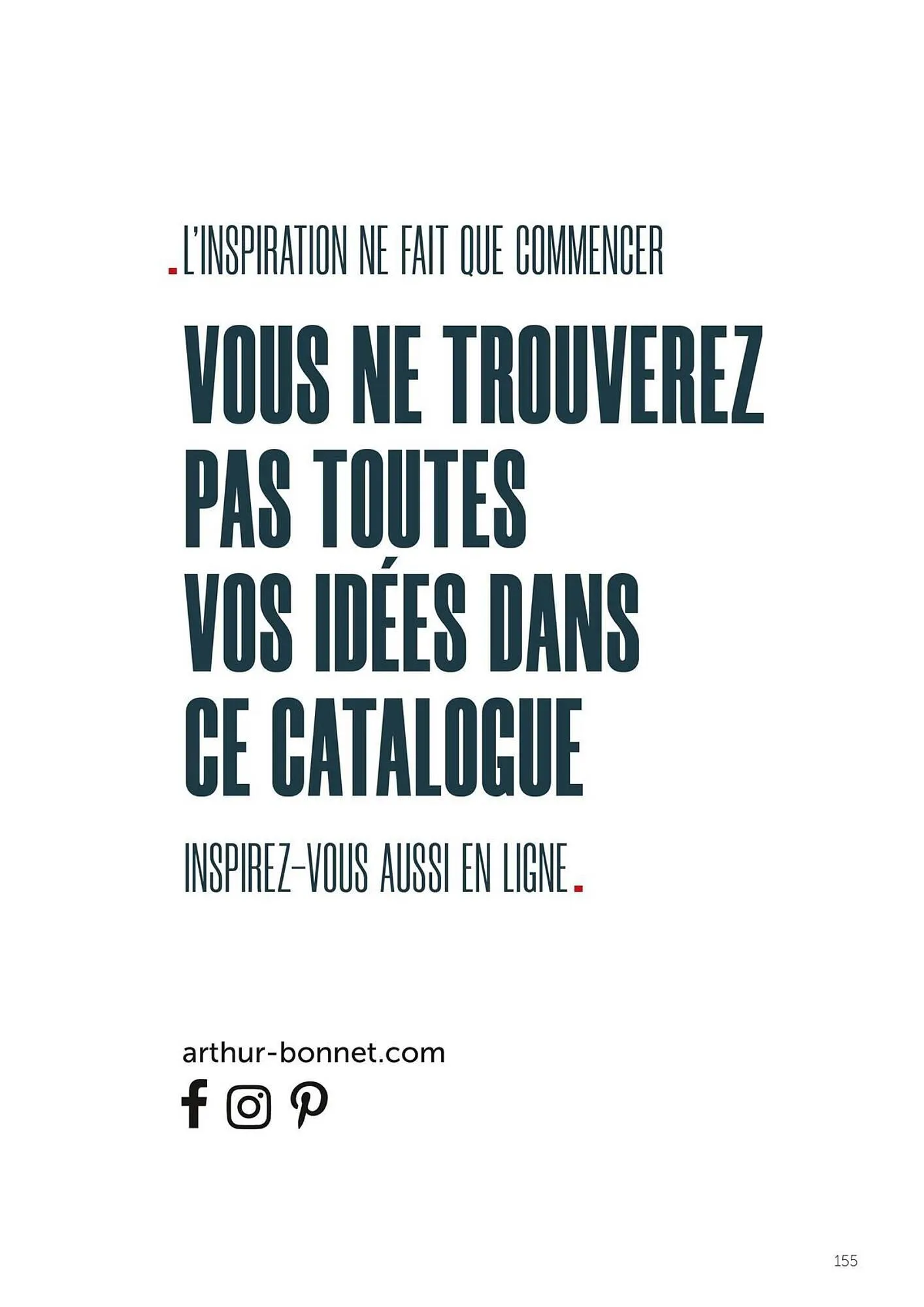 Catalogue Arthur Bonnet du 3 juin au 1 novembre 2025 - Catalogue page 155