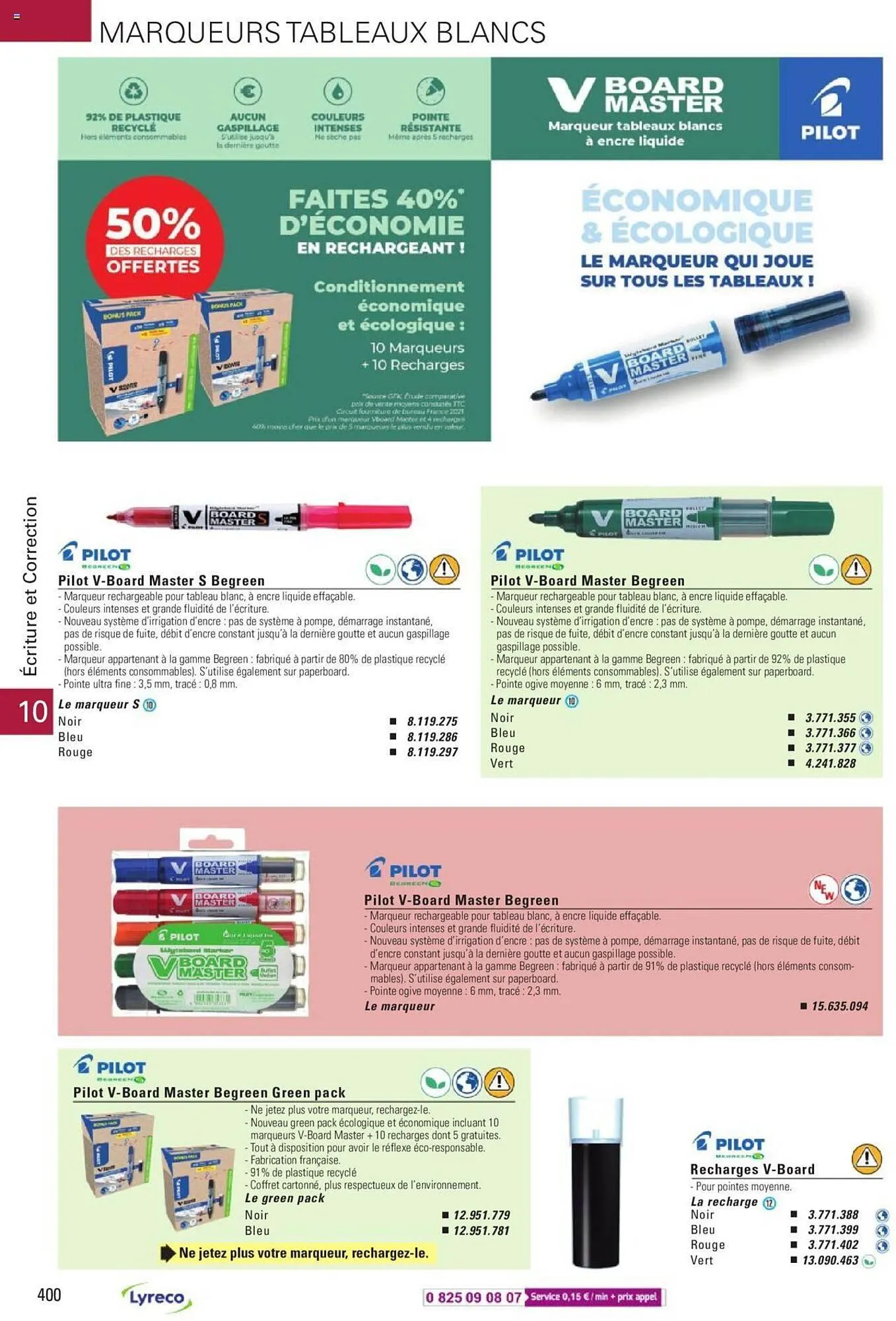Catalogue Lyreco du 15 mai au 31 décembre 2023 - Catalogue page 400