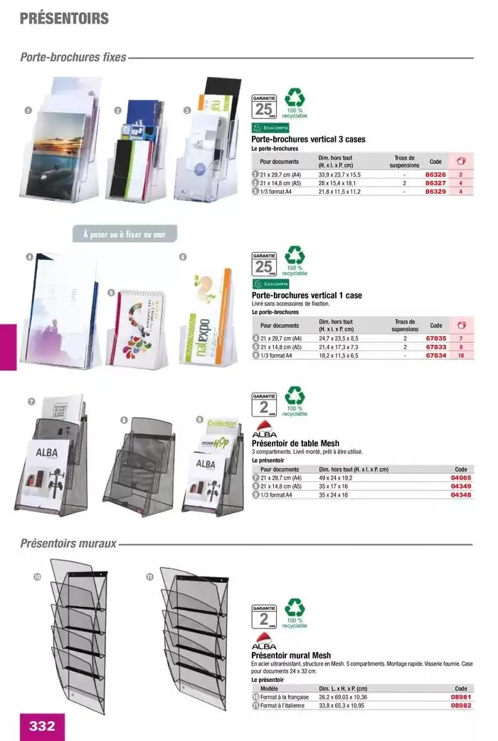 Catalogue Entreprises 2025 du 13 janvier au 31 décembre 2025 - Catalogue page 334