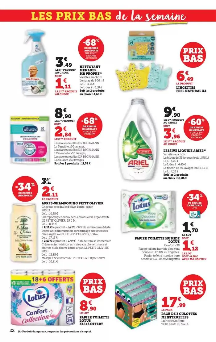 Catalogue SUPER U du 29 avril au 11 mai 2025 - Catalogue page 22