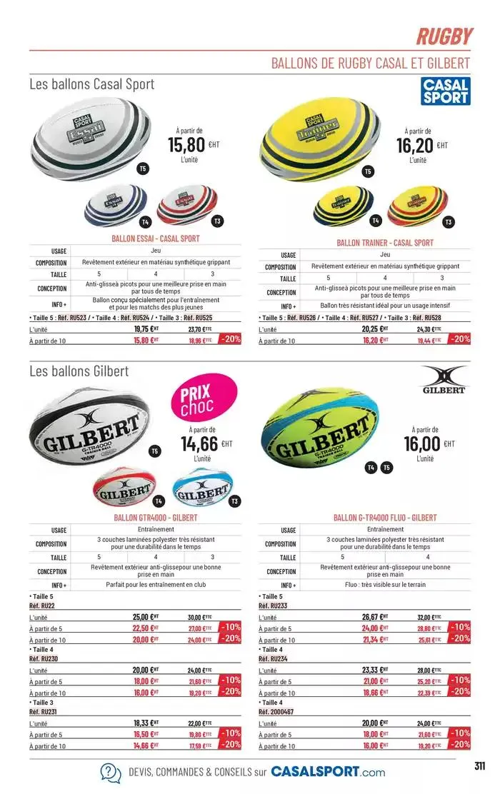 ÉQUIPEMENT SPORTIF du 6 mars au 31 décembre 2025 - Catalogue page 283