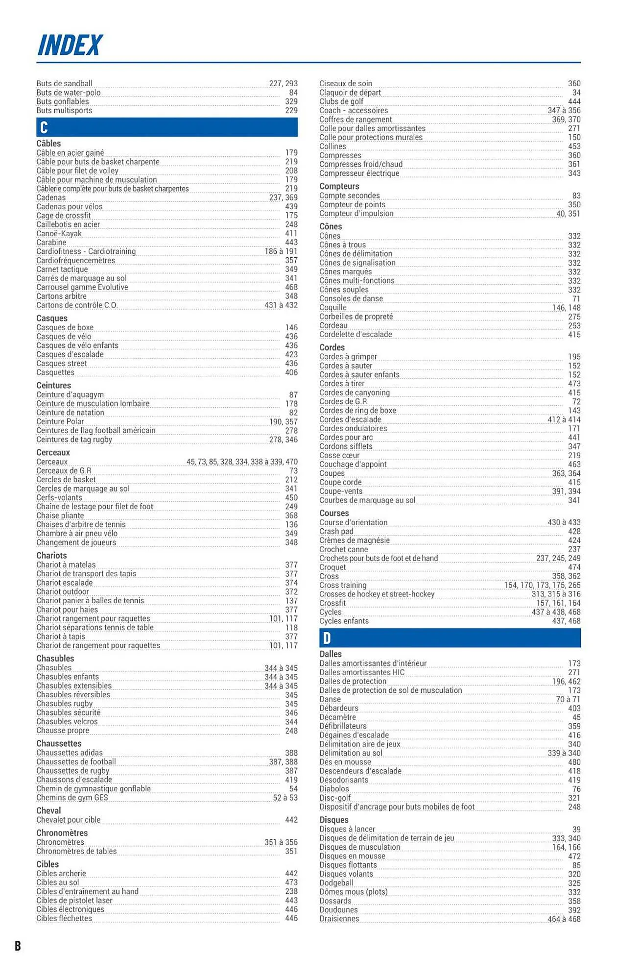 Catalogue Casal Sport du 22 janvier au 31 décembre 2026 - Catalogue page 455