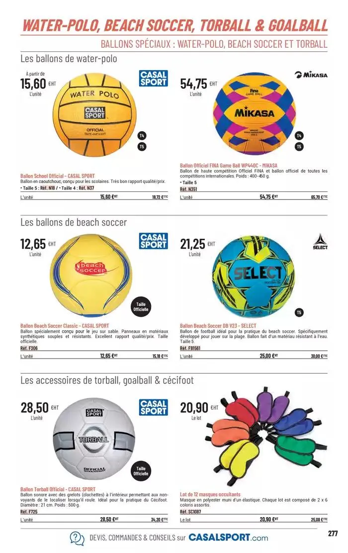 ÉQUIPEMENT SPORTIF du 6 mars au 31 décembre 2025 - Catalogue page 249