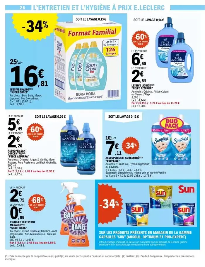 TRAFIC POUVOIR ACHAT 6 - MIXTE du 6 mai au 17 mai 2025 - Catalogue page 26