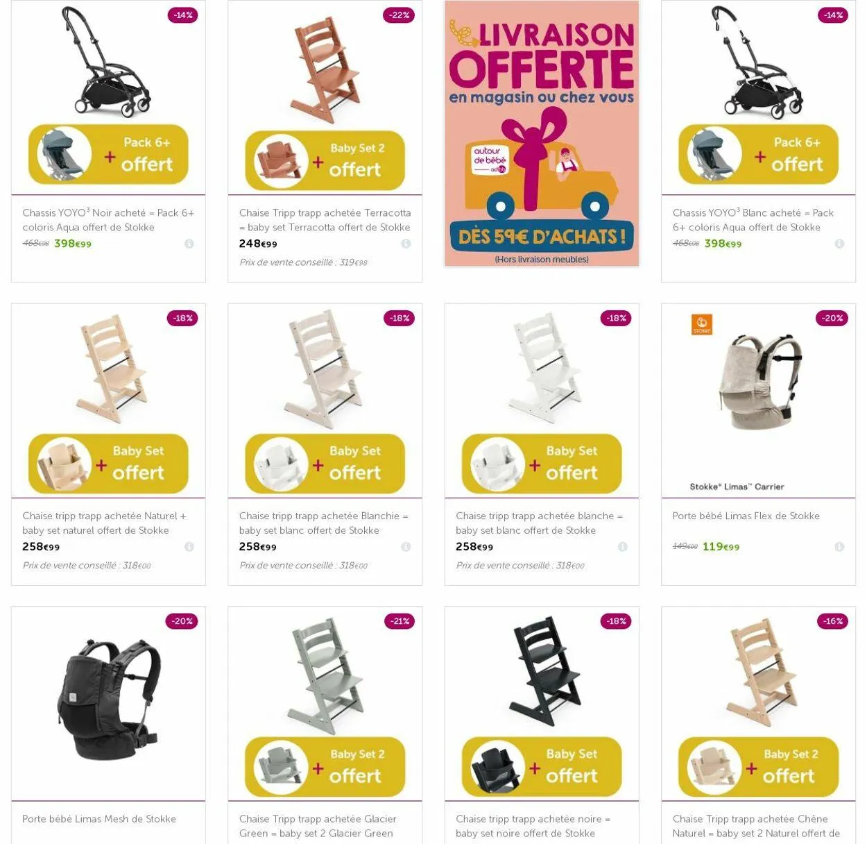 autour de bébé Catalogue actuel du 17 mars au 26 mars 2025 - Catalogue page 6