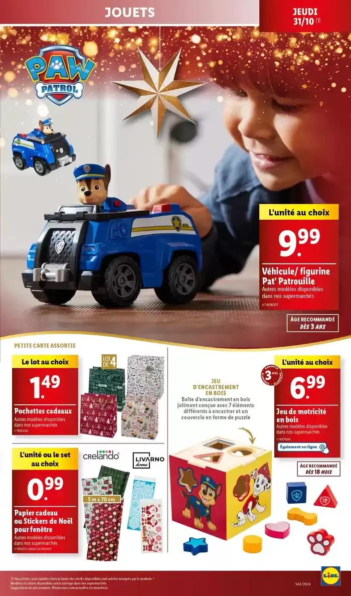 Bénéficiez de promotions sur une sélection de produits, incluant viande, fruit et fromage du 30 octobre au 5 novembre 2024 - Catalogue page 59