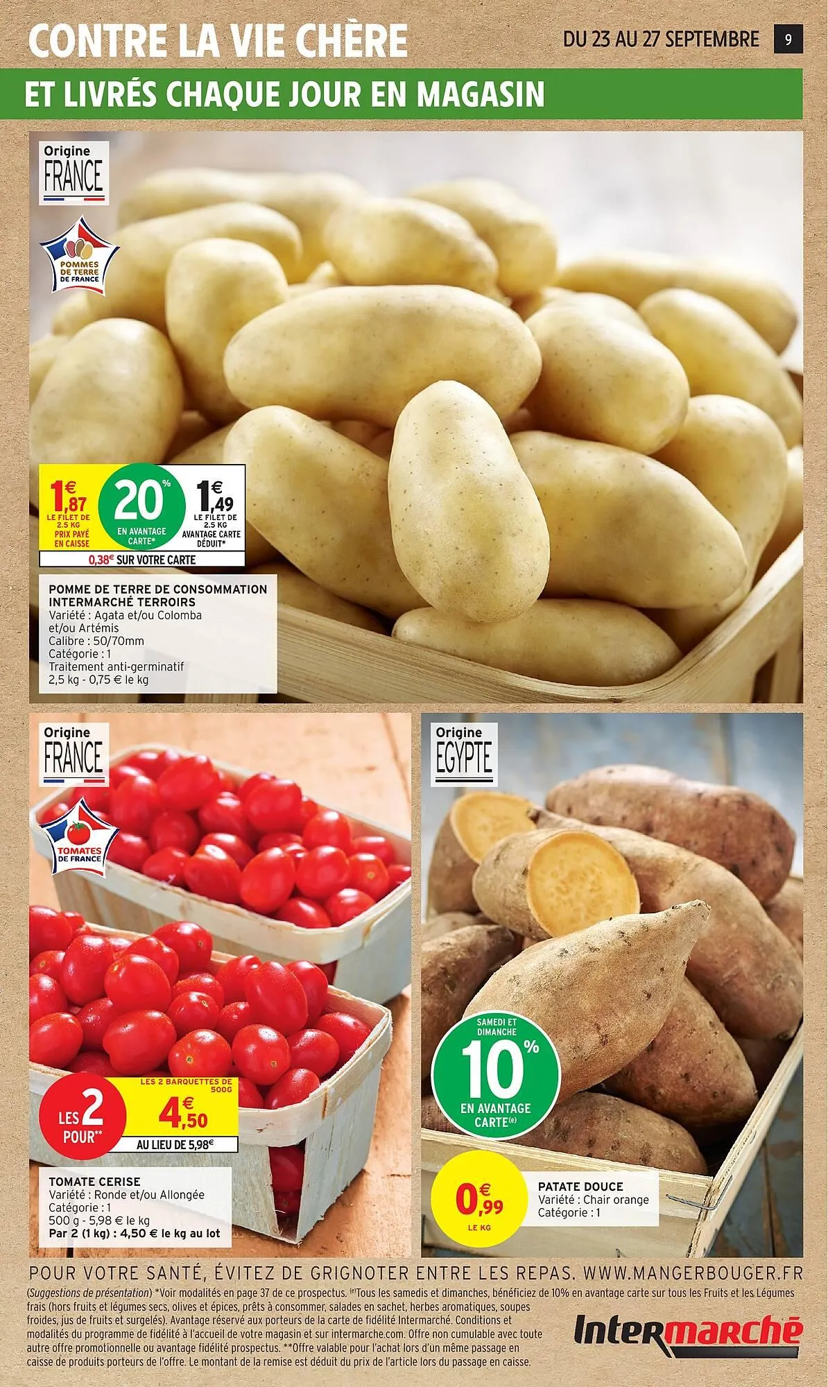 Catalogue Intermarché du 23 septembre au 5 octobre 2025 - Catalogue page 9