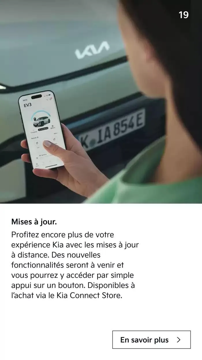 KIA Nouveau EV3 100% électrique - Brochure du 8 octobre au 29 septembre 2025 - Catalogue page 19