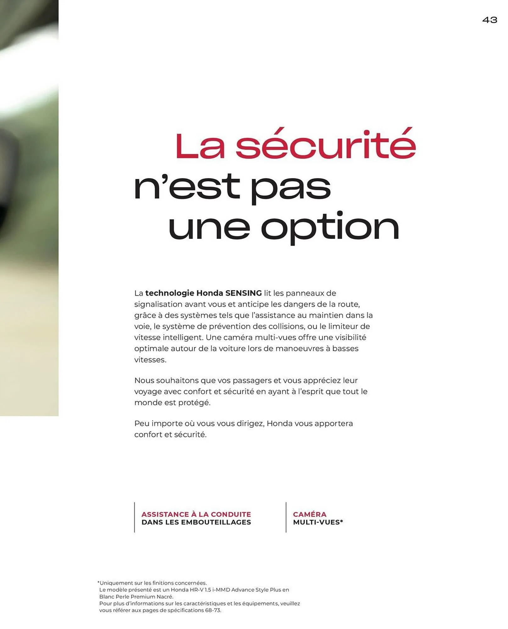 Catalogue Honda du 10 juin au 31 mars 2026 - Catalogue page 43