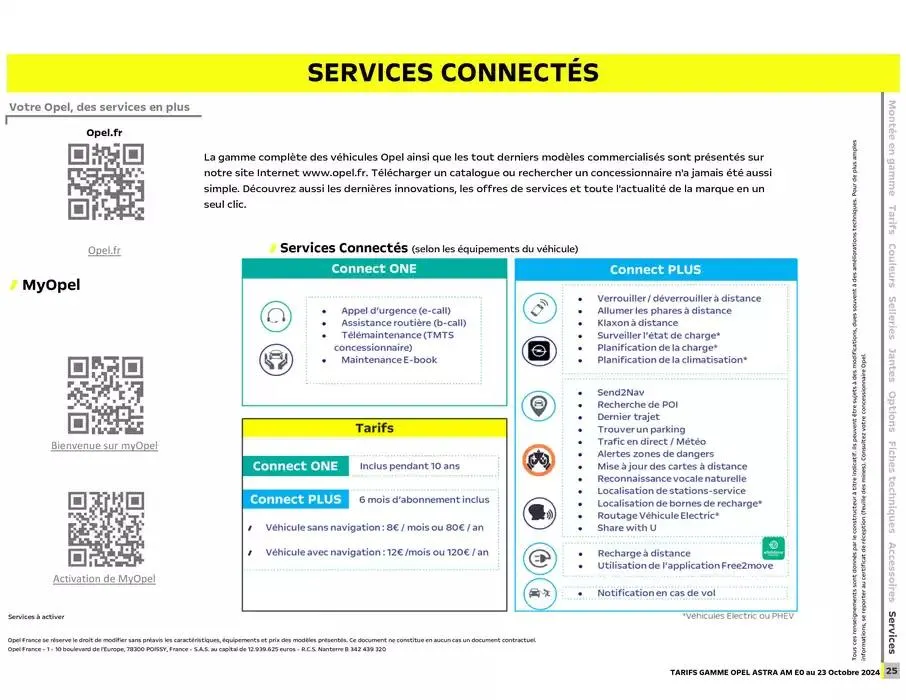 Opel Astra du 17 décembre au 17 décembre 2025 - Catalogue page 26
