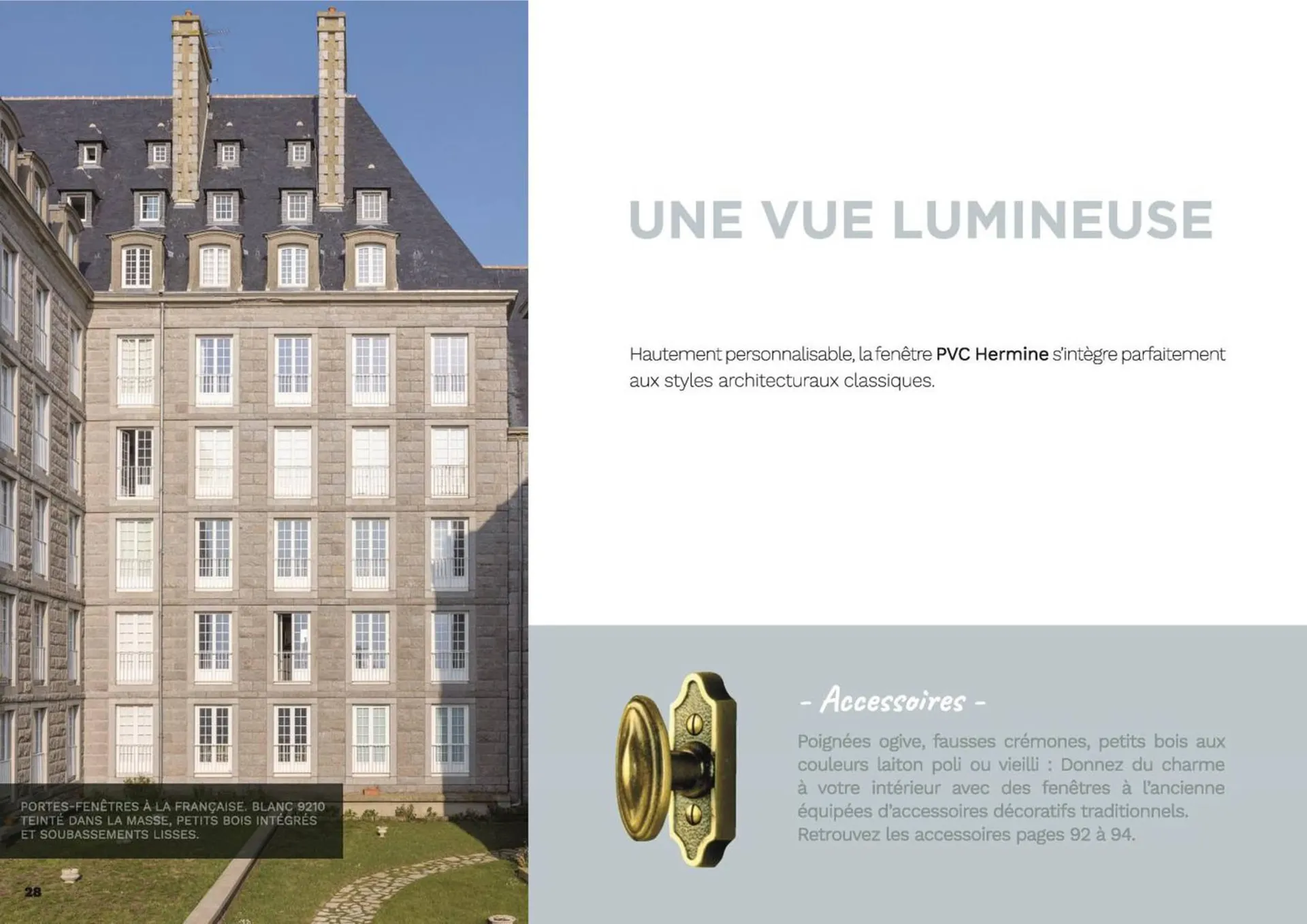 Catalogue Art & Fenêtres du 29 août au 31 décembre 2023 - Catalogue page 28