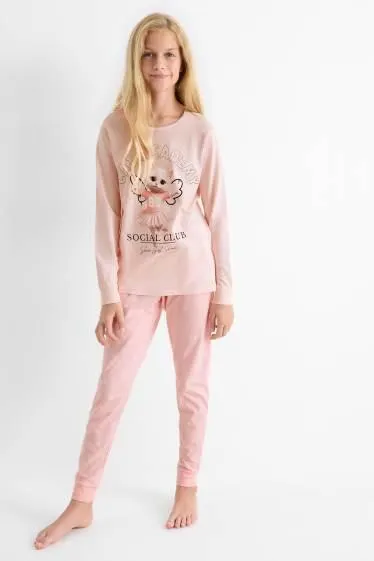 Ballerina cat - pyjamas - 2 piece