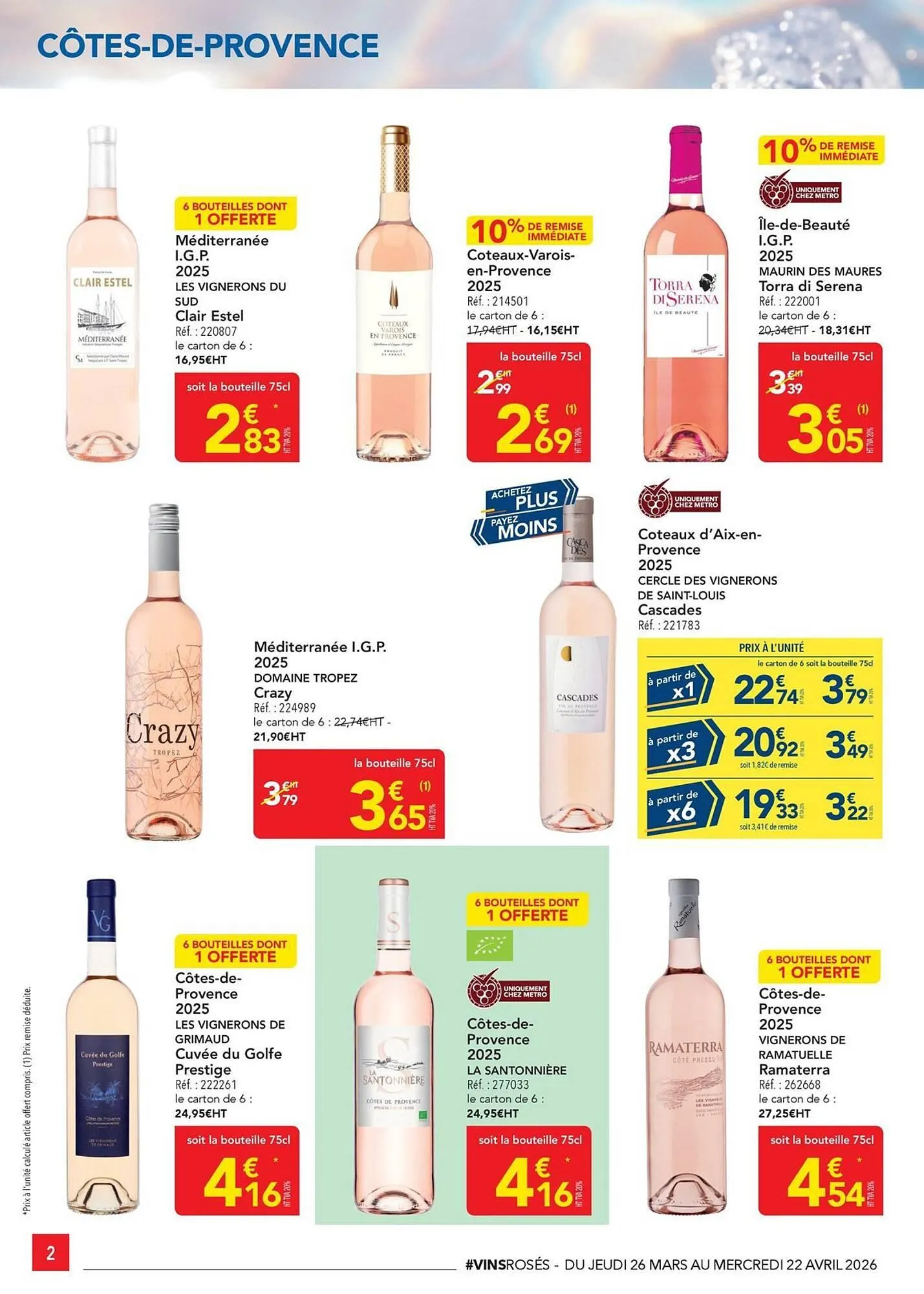 Catalogue METRO du 27 mars au 22 avril 2026 - Catalogue page 2