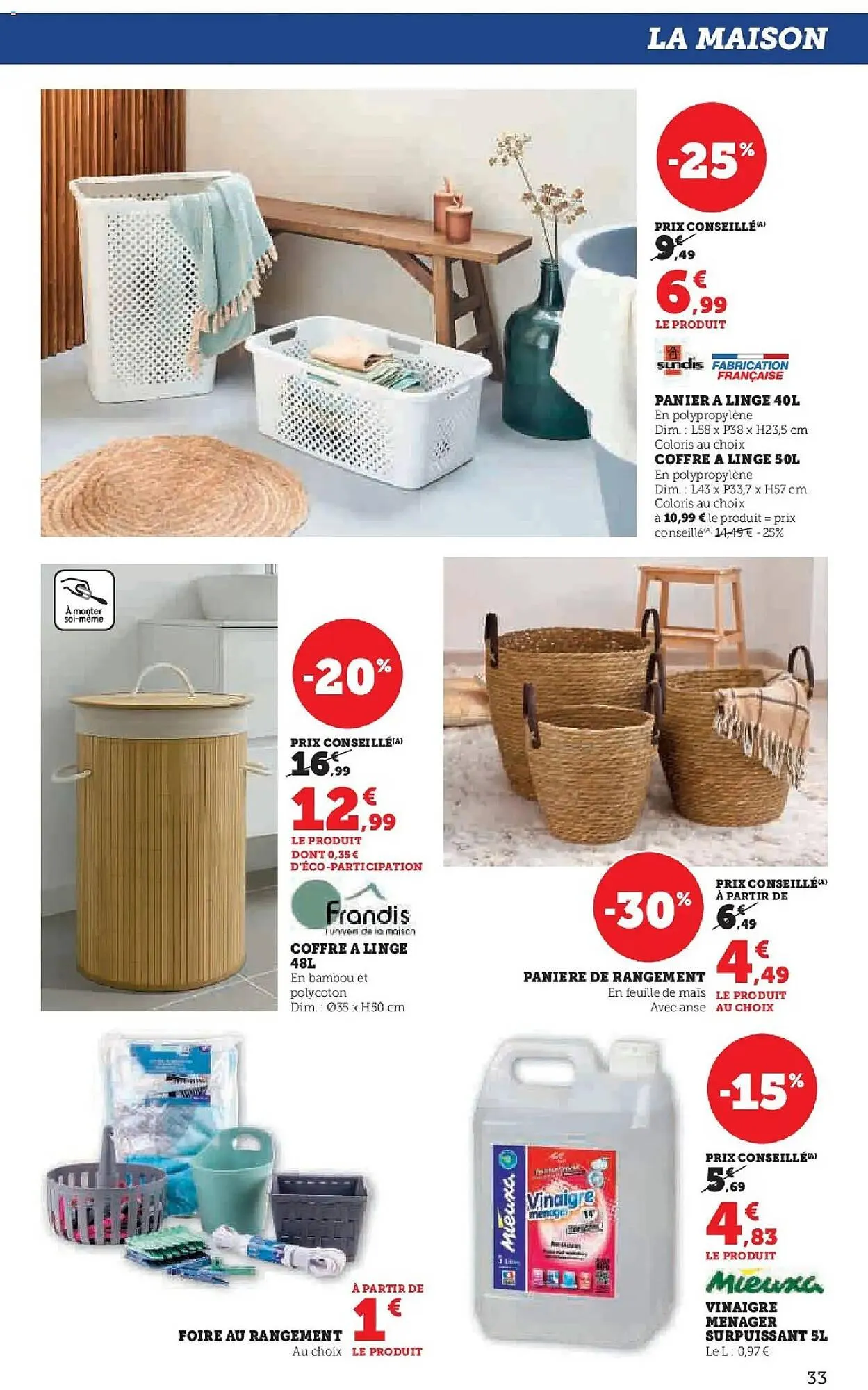 Catalogue Hyper U du 27 décembre au 11 janvier 2026 - Catalogue page 33