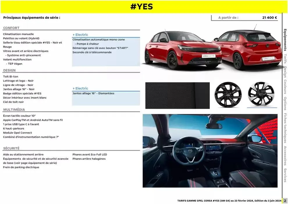 Opel Nouvelle Corsa du 17 décembre au 17 décembre 2025 - Catalogue page 3