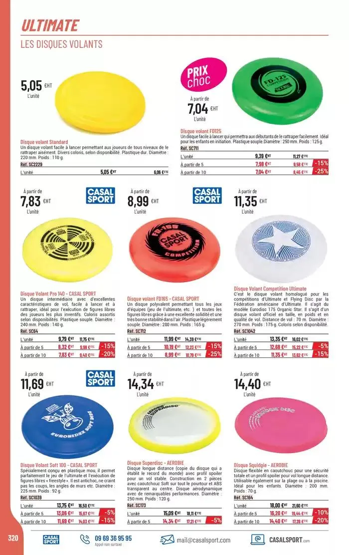 ÉQUIPEMENT SPORTIF du 6 mars au 31 décembre 2025 - Catalogue page 292