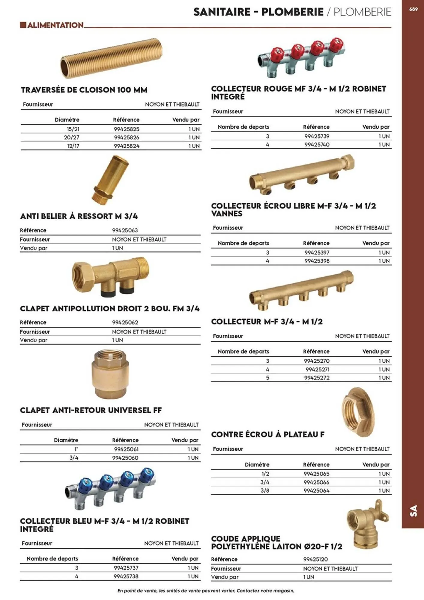 Catalogue Tout faire matériaux du 17 décembre au 30 décembre 2025 - Catalogue page 653