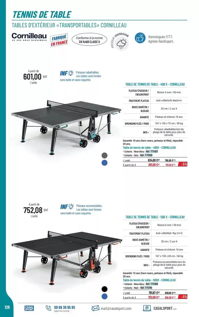 ÉQUIPEMENT SPORTIF du 6 mars au 31 décembre 2025 - Catalogue page 100