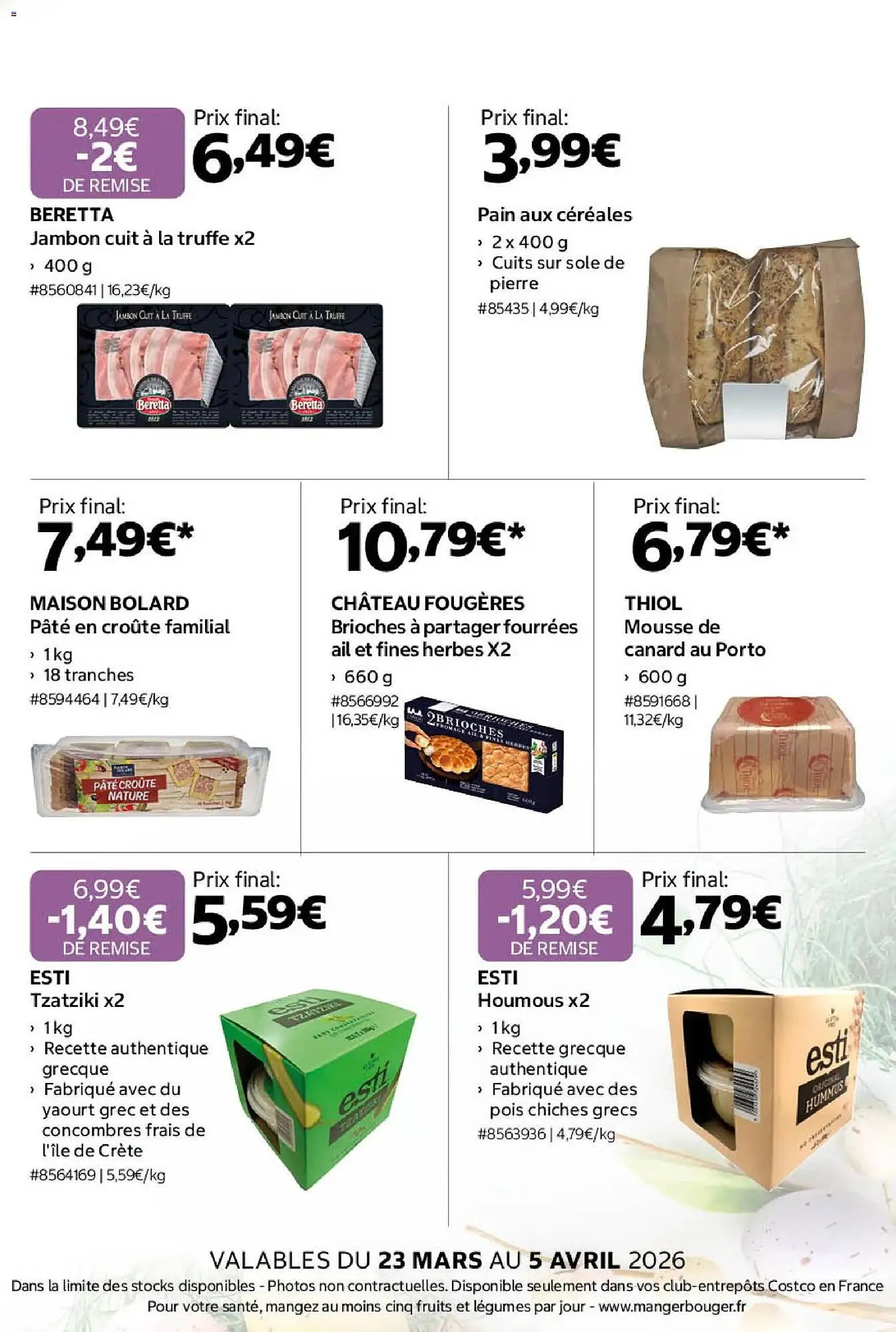 Catalogue Costco du 23 mars au 5 avril 2026 - Catalogue page 13