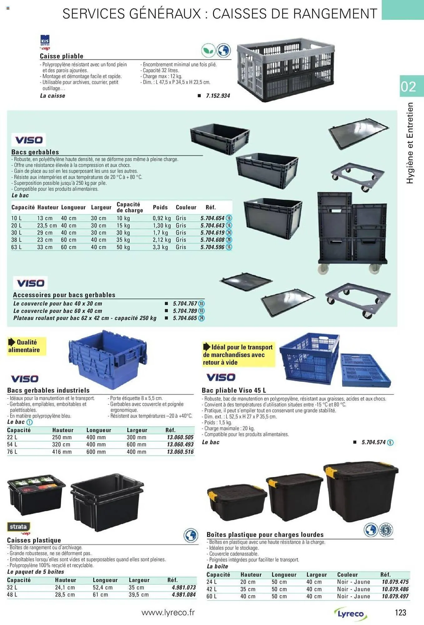 Catalogue Lyreco du 15 mai au 31 décembre 2023 - Catalogue page 123