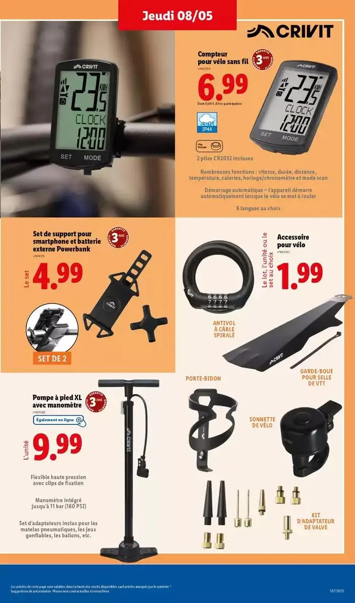 Chez Lidl, retrouvez des accessoires pour la cuisine, le bureau et bien plus encore ! du 8 mai au 12 mai 2025 - Catalogue page 13