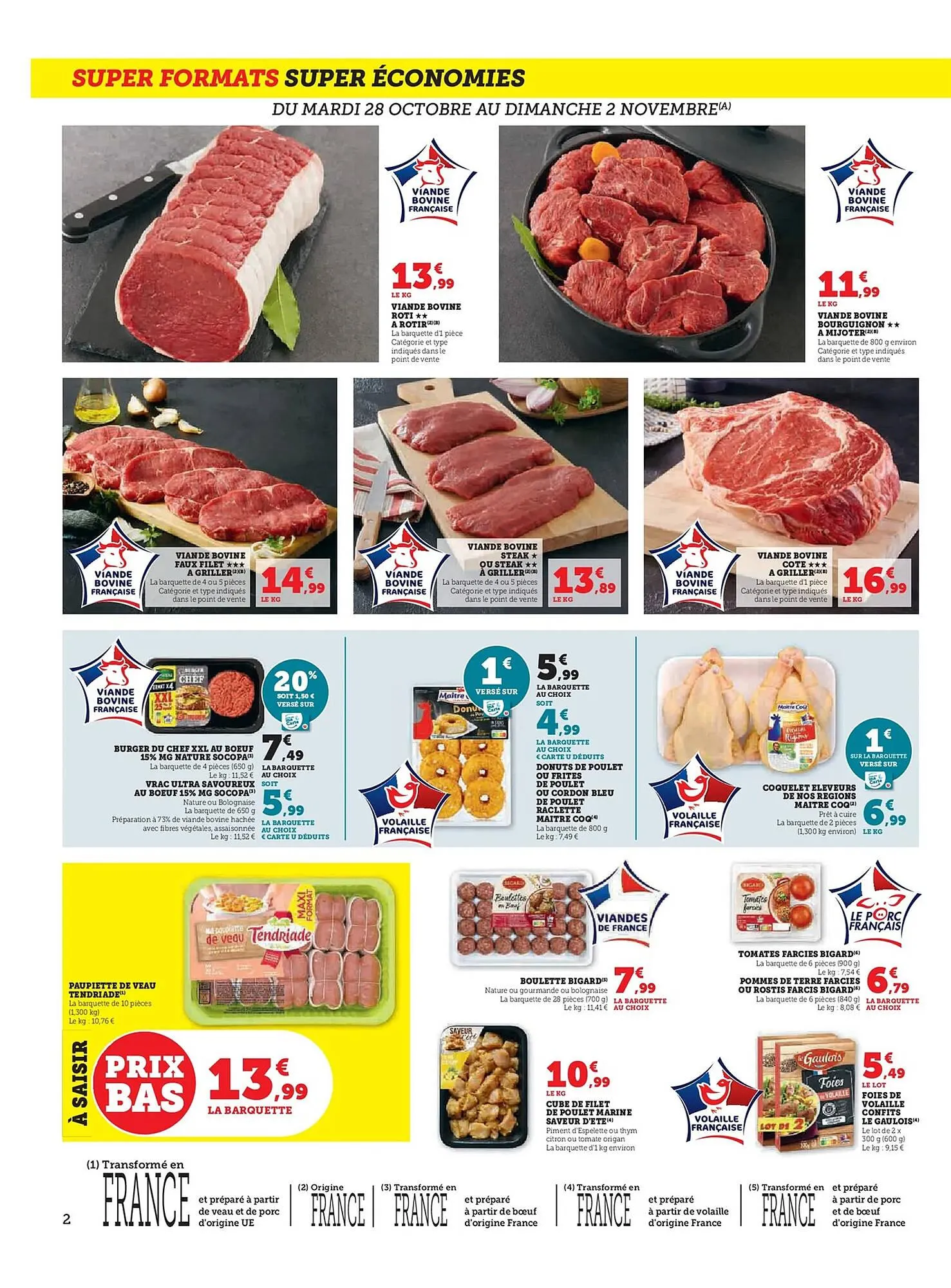 Catalogue U Express du 28 octobre au 9 novembre 2025 - Catalogue page 2