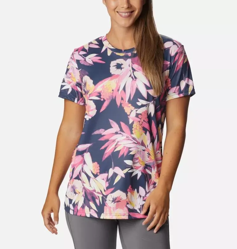 T-shirt Technique Imprimé Fork Stream™ Femme