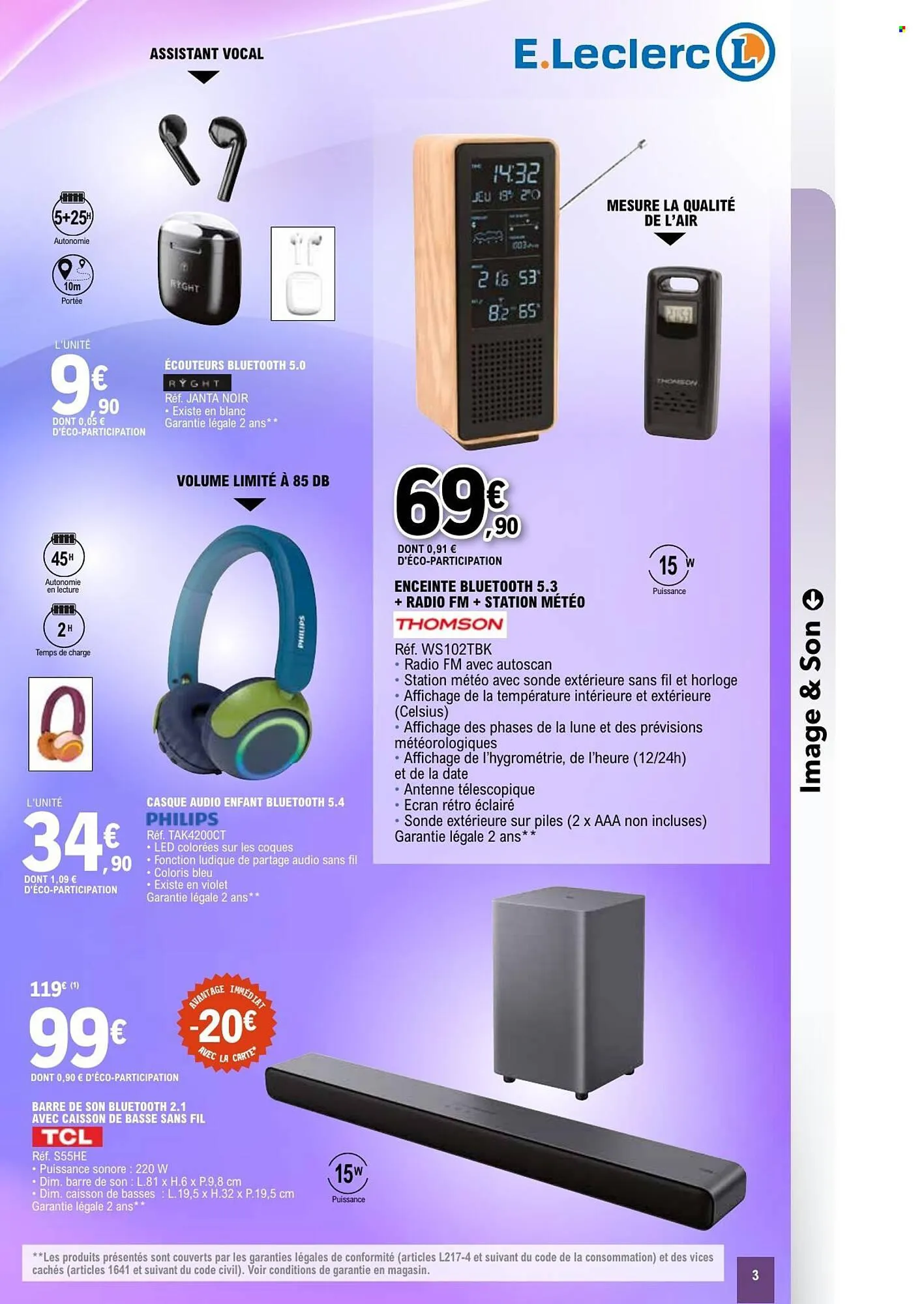 Catalogue E.Leclerc du 3 mars au 14 mars 2026 - Catalogue page 3