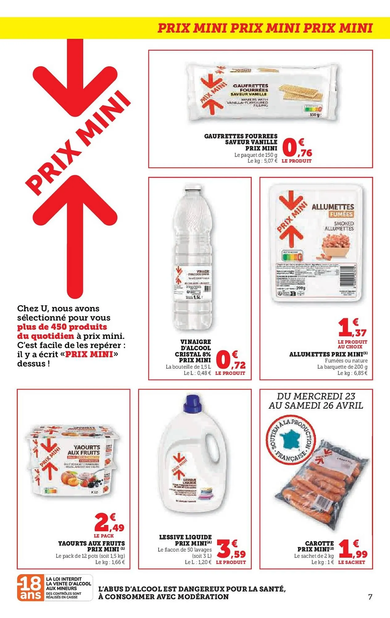 Catalogue Hyper U du 23 avril au 4 mai 2025 - Catalogue page 7