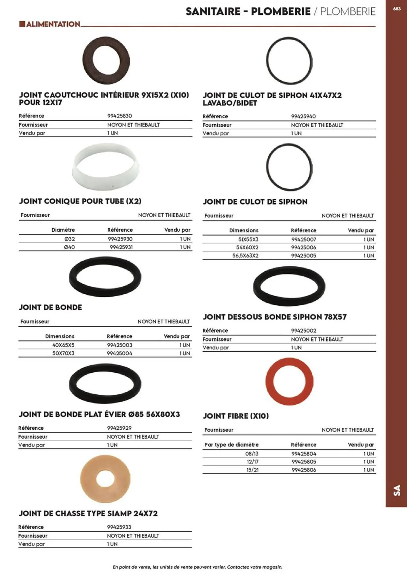 Catalogue Tout faire matériaux du 17 décembre au 30 décembre 2025 - Catalogue page 647