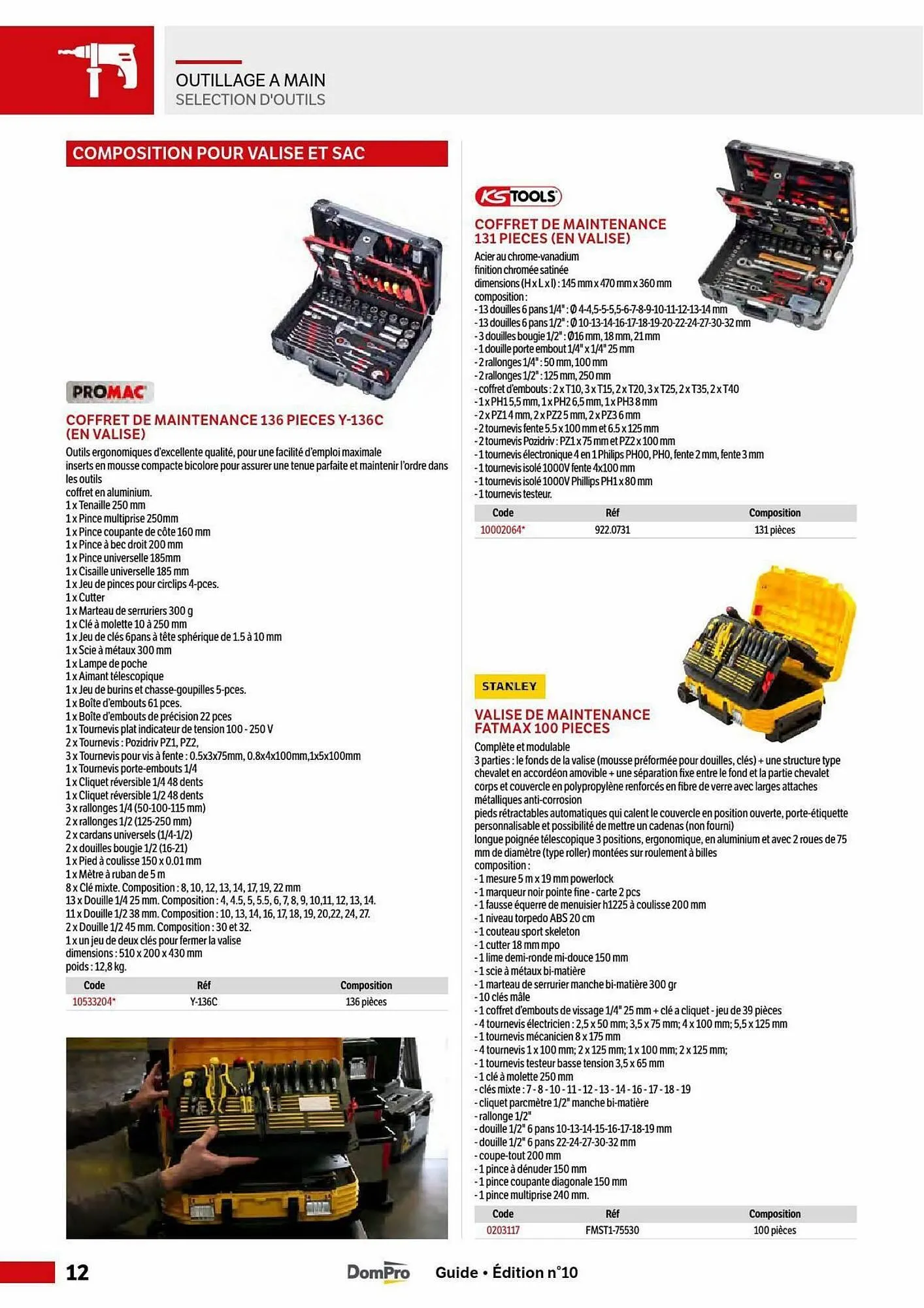 DomPro Catalogue du 5 mai au 30 août 2025 - Catalogue page 10