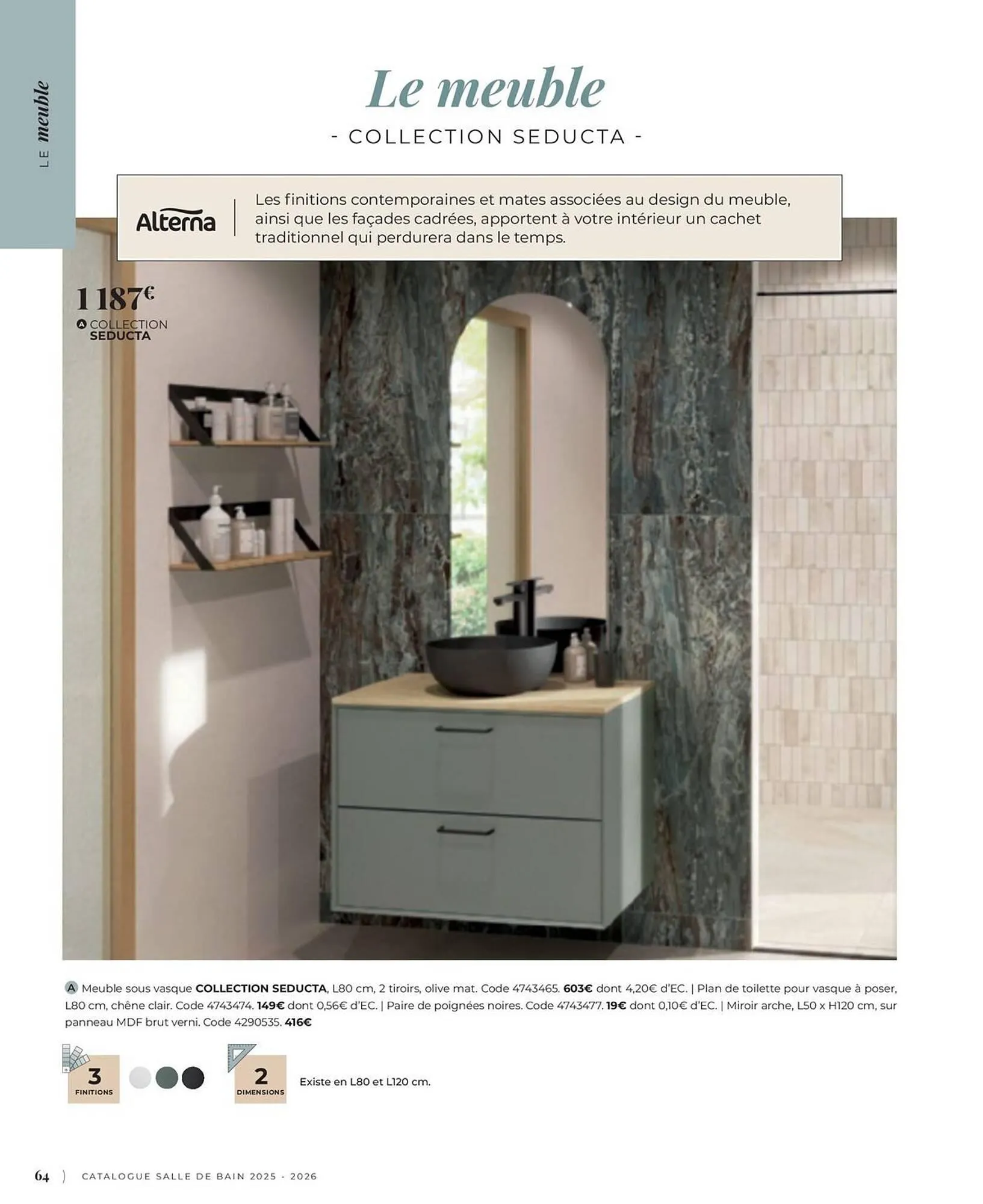 Catalogue Cedeo du 3 juin au 31 décembre 2025 - Catalogue page 64