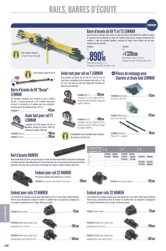 Catalogue Accastillage Diffusion 2025 du 1 janvier au 31 décembre 2025 - Catalogue page 338